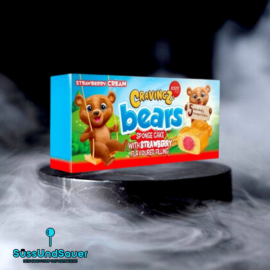 Cravingz Bears Strawberry 5x45g