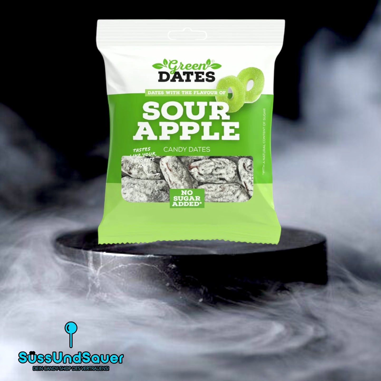 Green Dates Sour Apple 90g