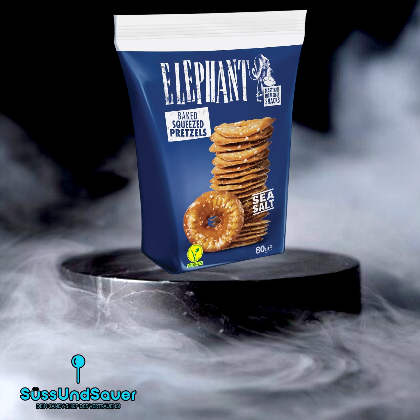 Elephant Pretzels Meersalz 80g