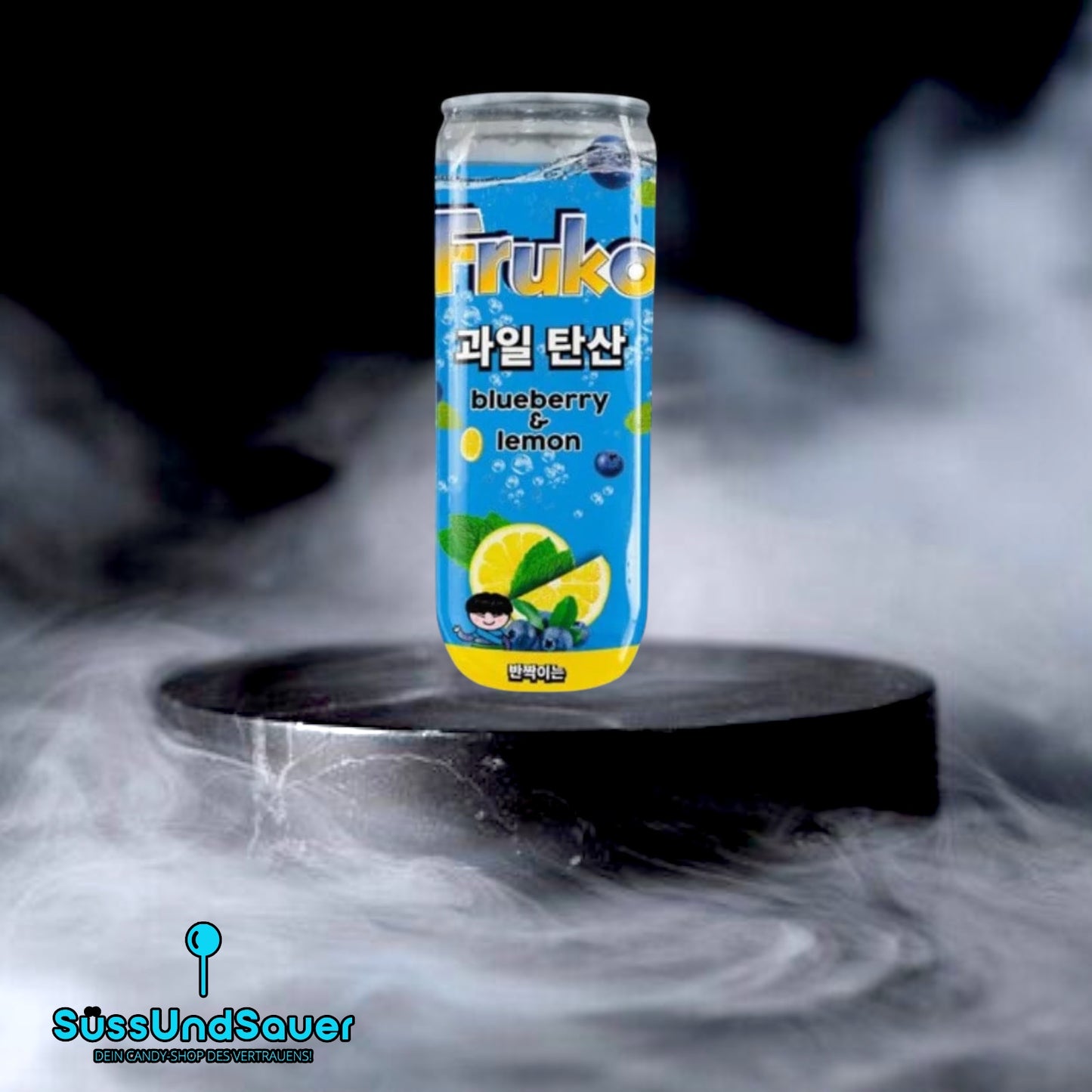 Fruko Blueberry & Lemon 330ml