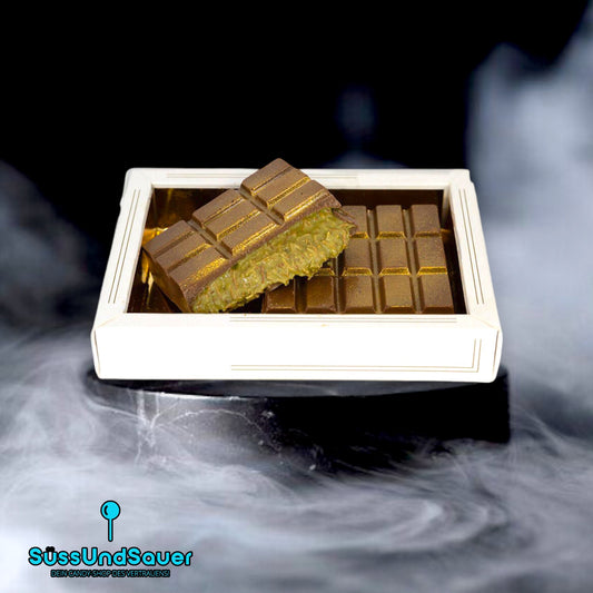 Dubai Chocolate Gold Pistachio & Knafeh 100g