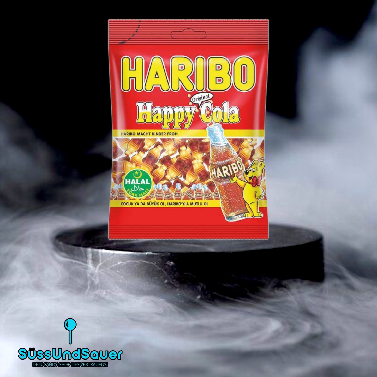 Haribo Happy Cola 100g (Halal)