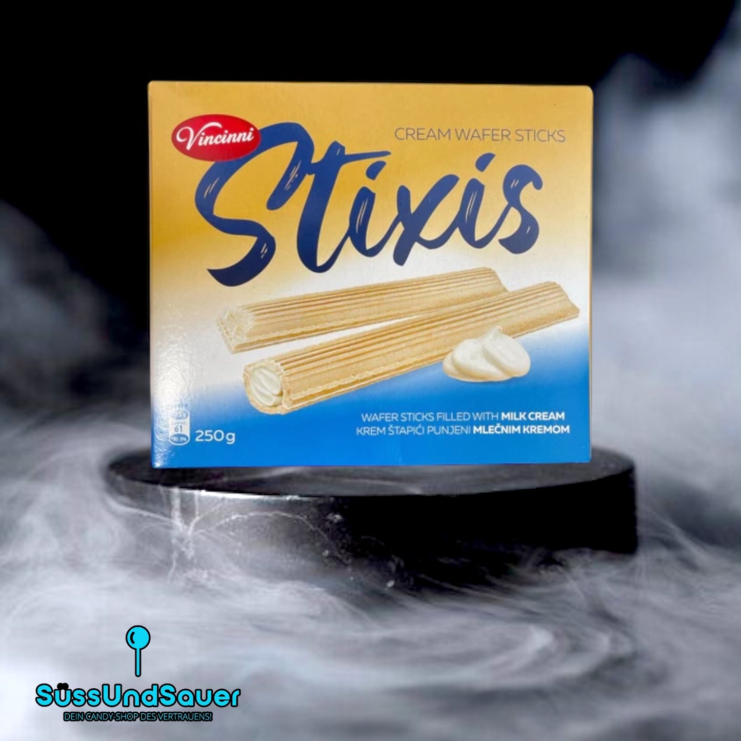 Stixis Wafer Sticks Milch 250g