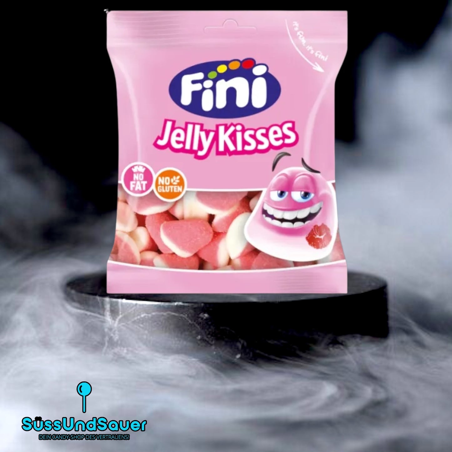 Fini Jelly Strawberry Kisses 100g