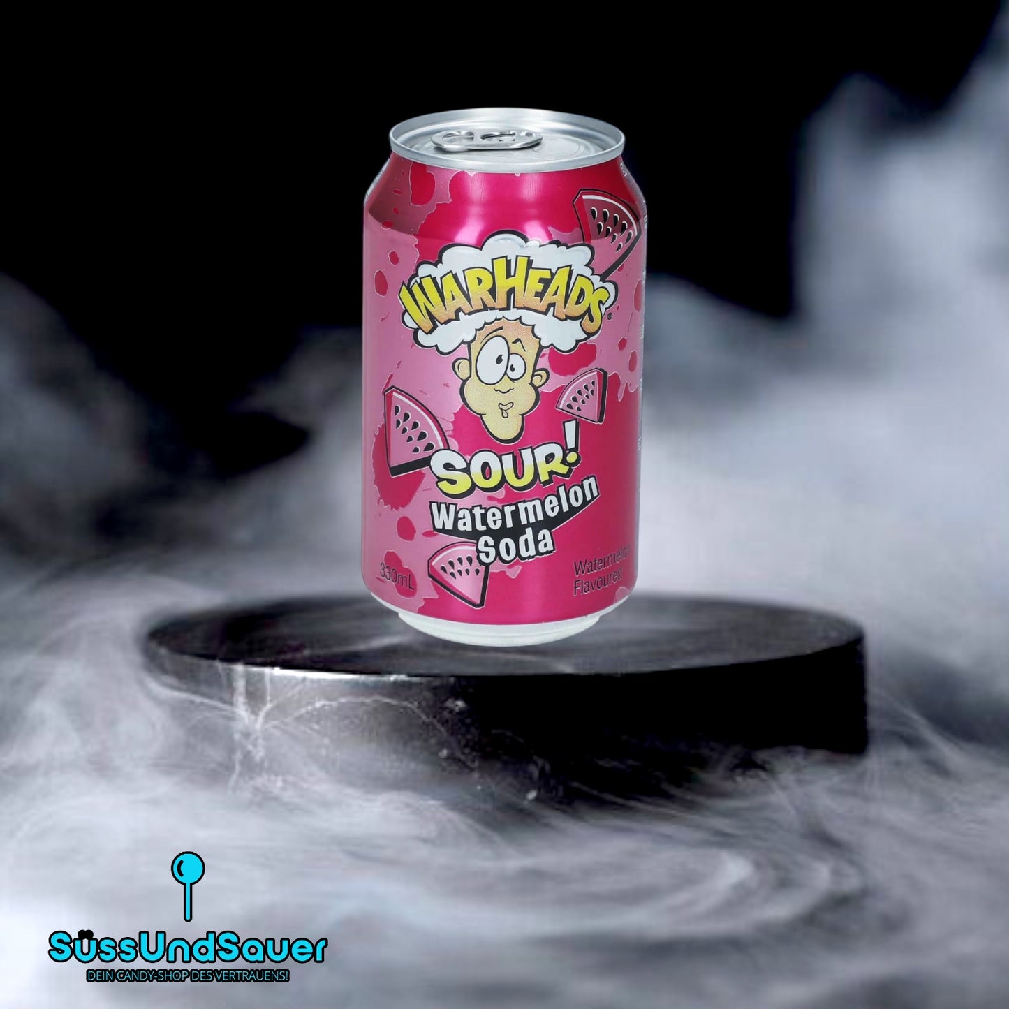 Warheads Sour Watermelon Soda 355ml