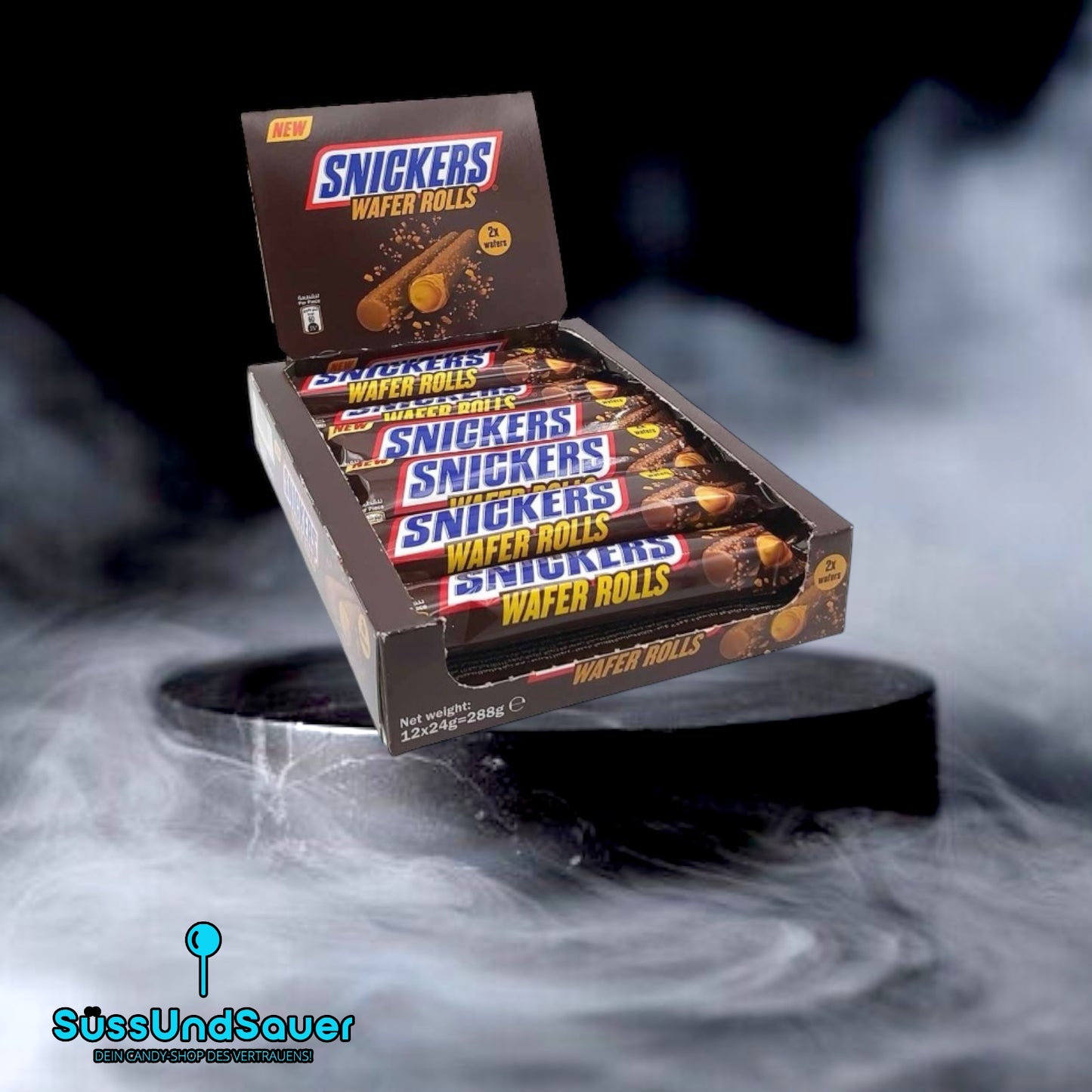 Snickers Wafer Rolls 12 x 24g