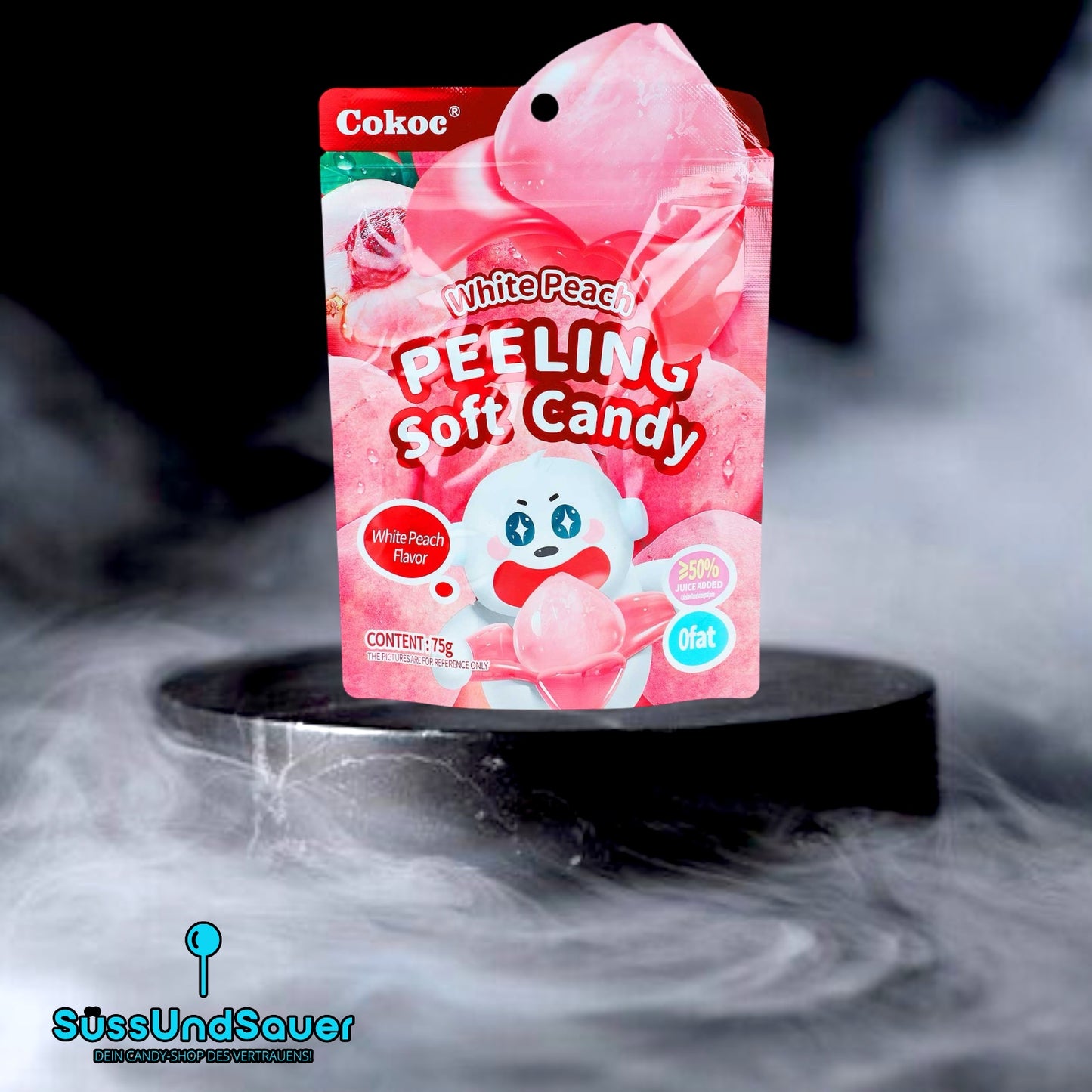 Cokoc Peeling Soft Candy White Peach 75g