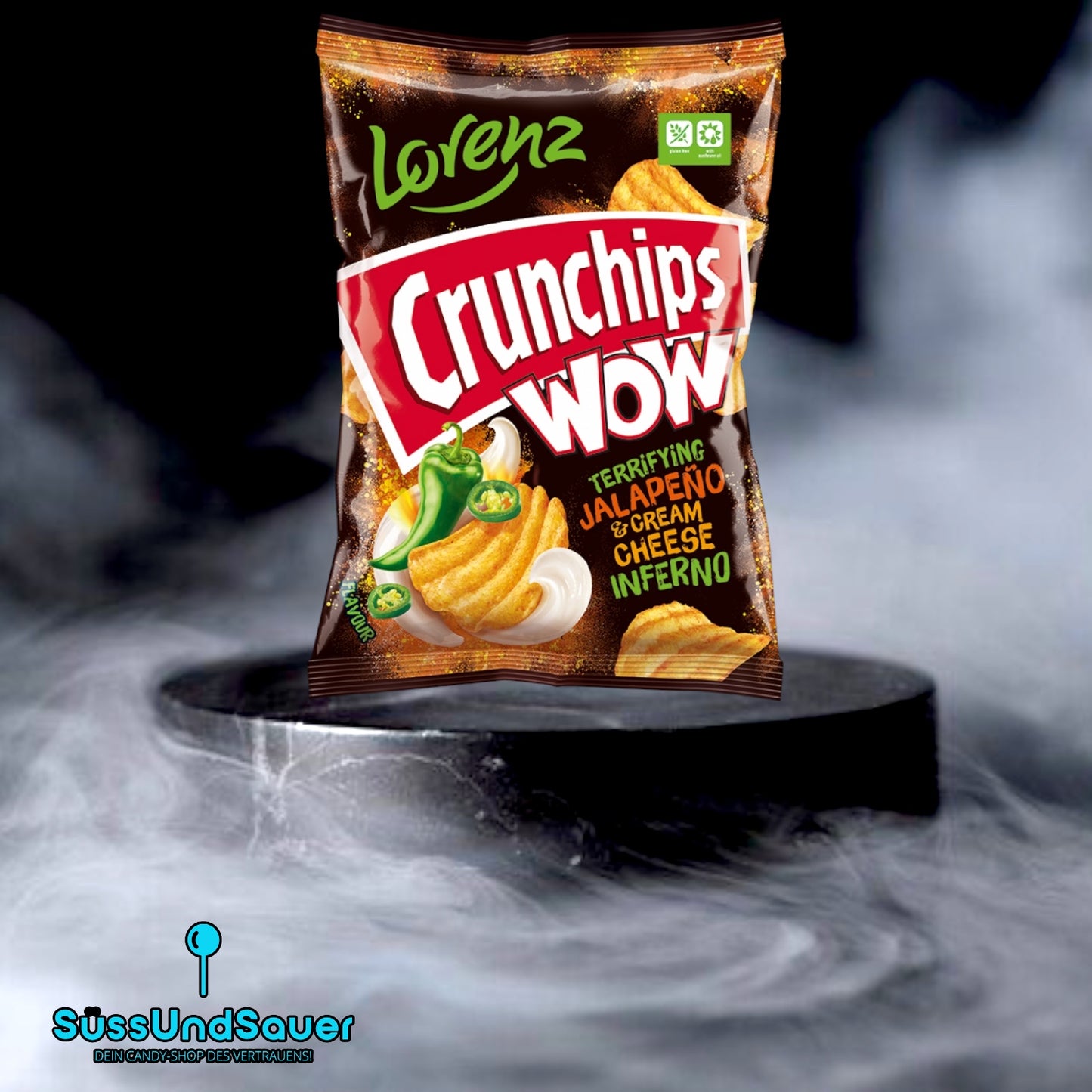 Crunchips Wow Jalapeno & Cream Cheese Inferno 110g