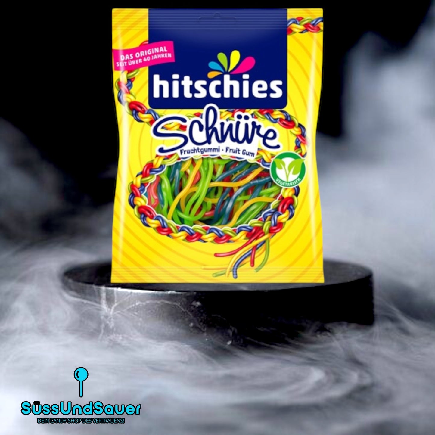 Hitschies Schnüre Bunt vegan 125g
