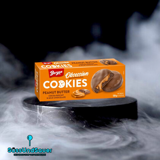 Bergen Cocoa Cookies Peanut Butter 128g
