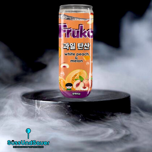 Fruko White Peach & Melon 330ml