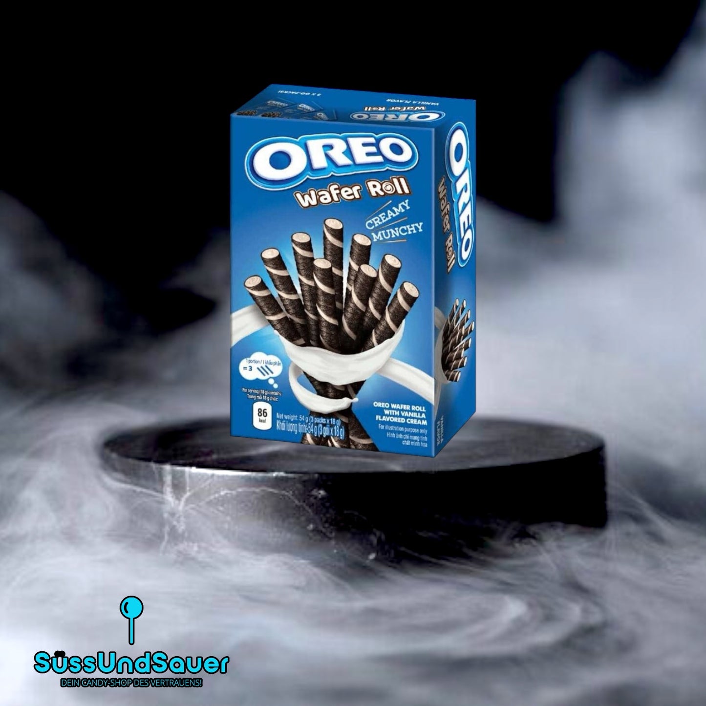 Oreo Wafer Roll Vanilla 54g MHD: 30.10.2025