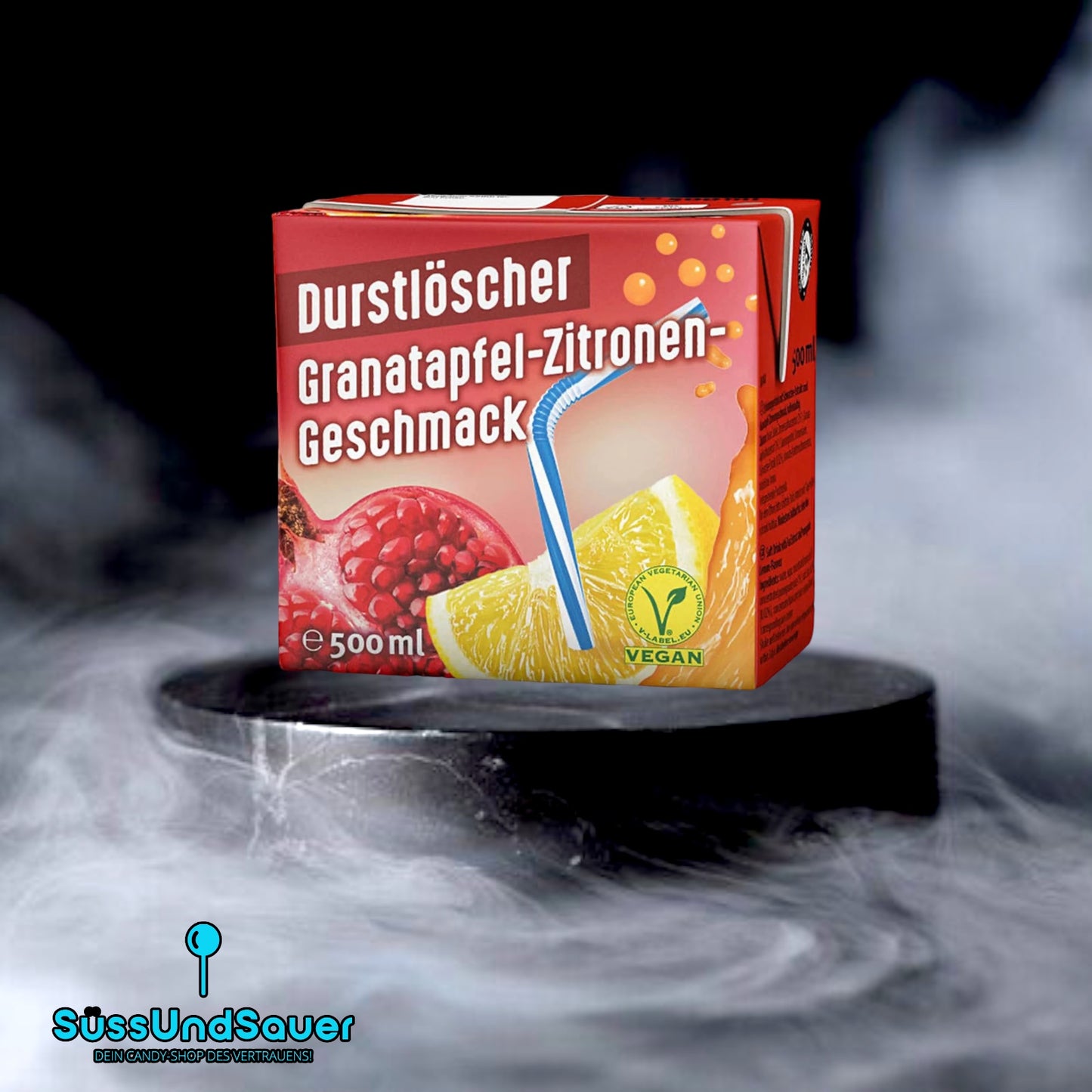 Durstlöscher Granatapfel/Zitrone 500ml