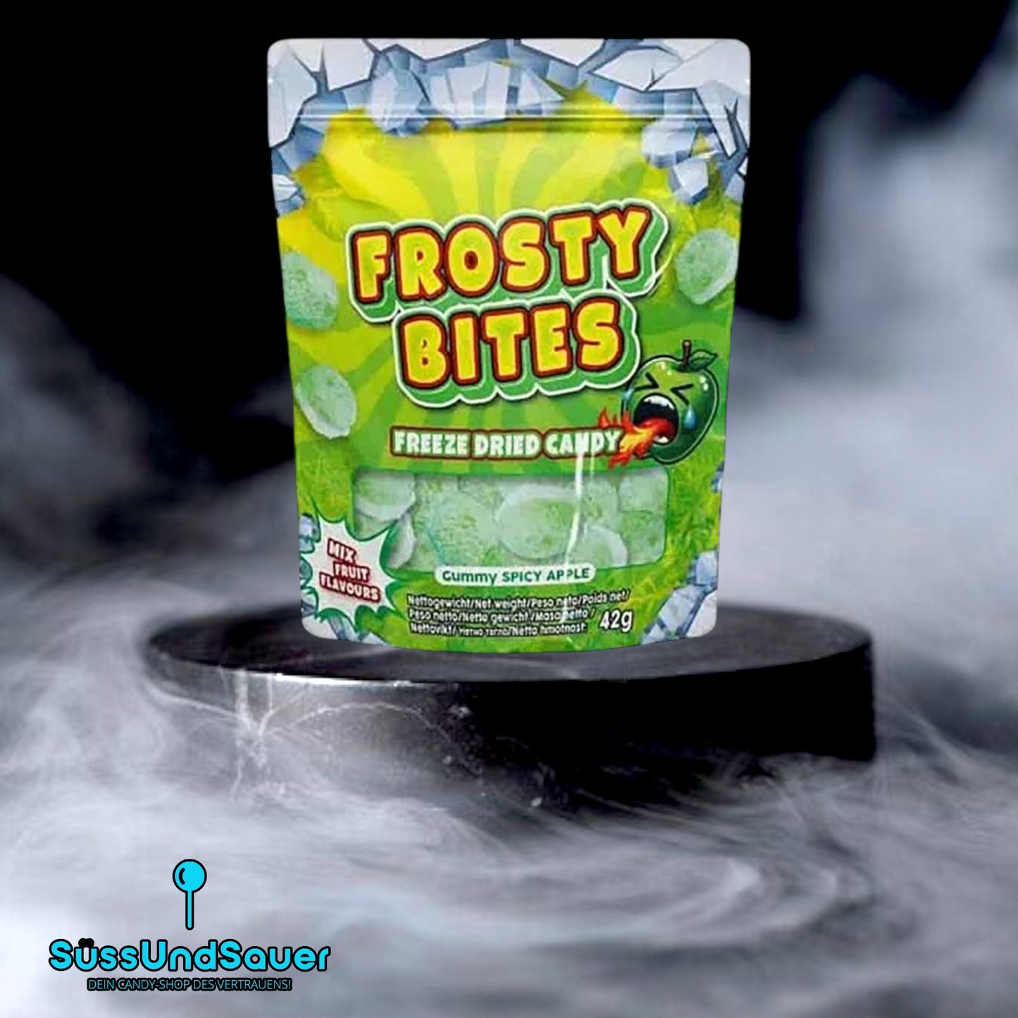 Frosty Bites Gummy Spicy Apple 42g