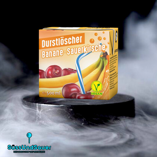 Durstlöscher Banane/Sauerkirsche 500ml