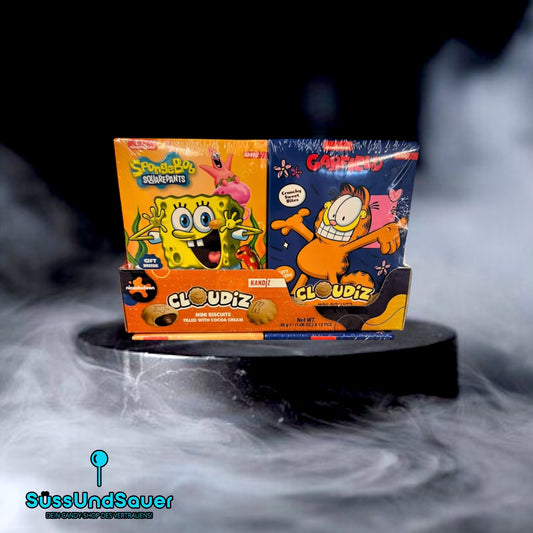Cloudiz Cocoa Cream Spongebob and Garfield 30g