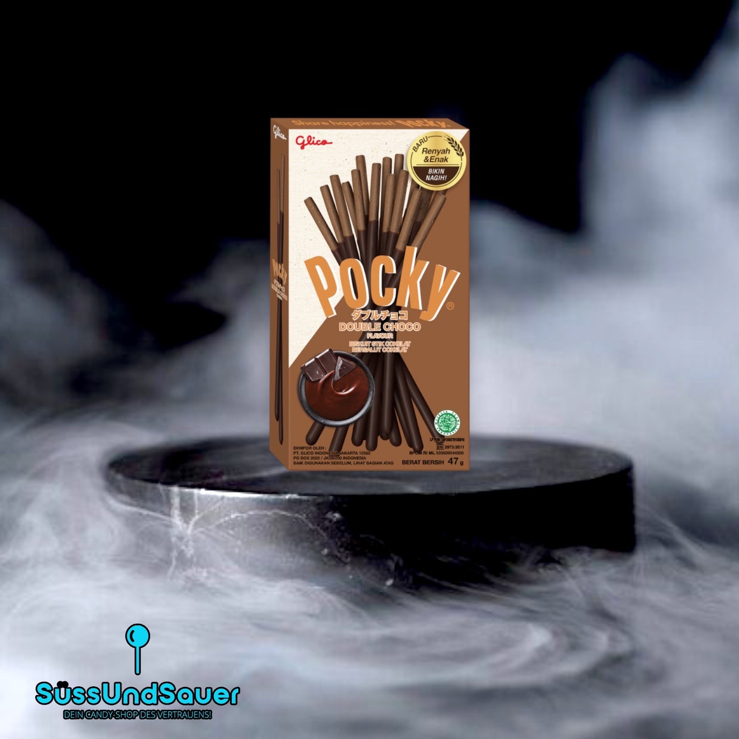 Pocky Sticks - Double Chocolate 47g MHD: 01.06.26