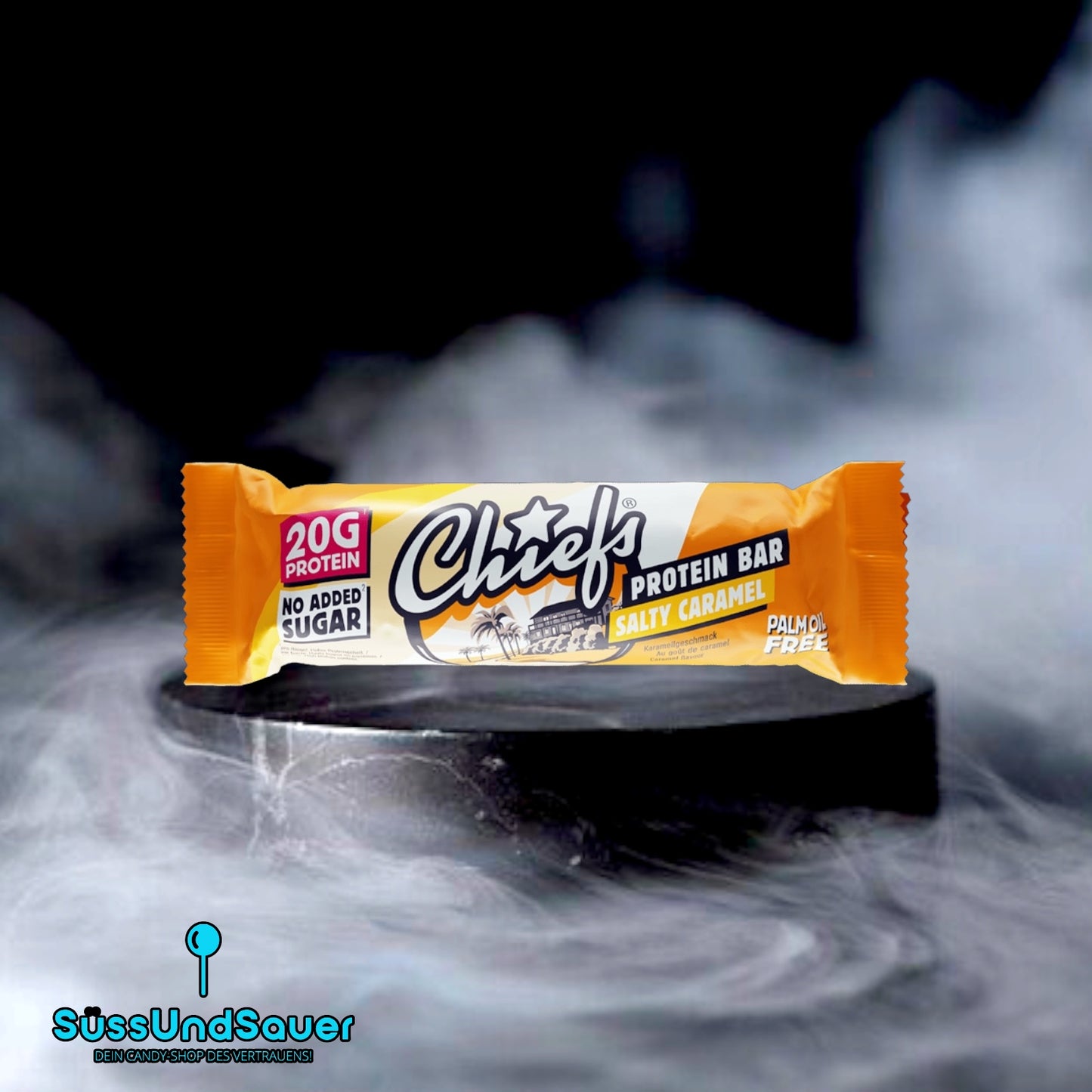 Chiefs Protein Bar Salty Caramel 55g