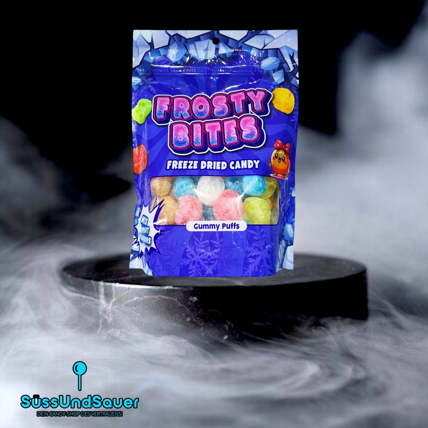 Frosty Bites Gummy Puffs 50g