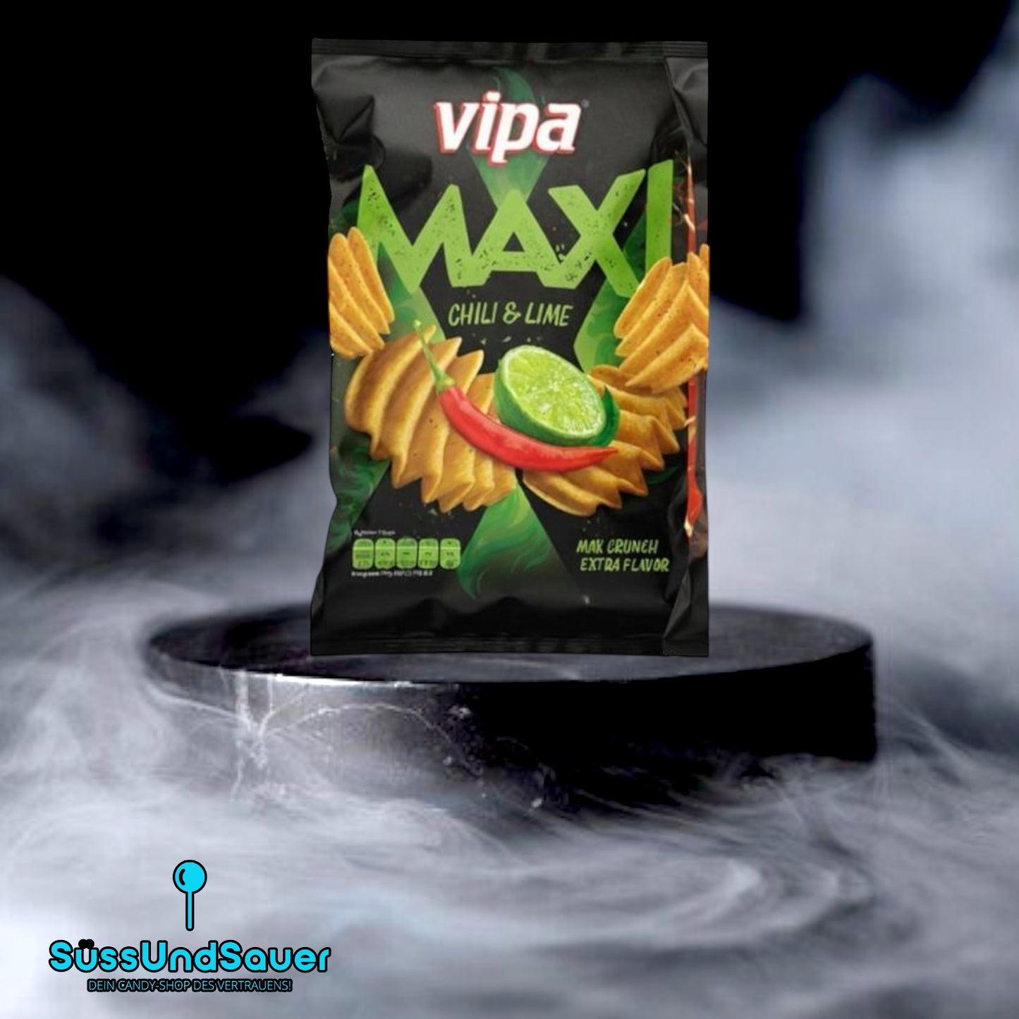 Vipa Chips Maxi Chili Lime 115g