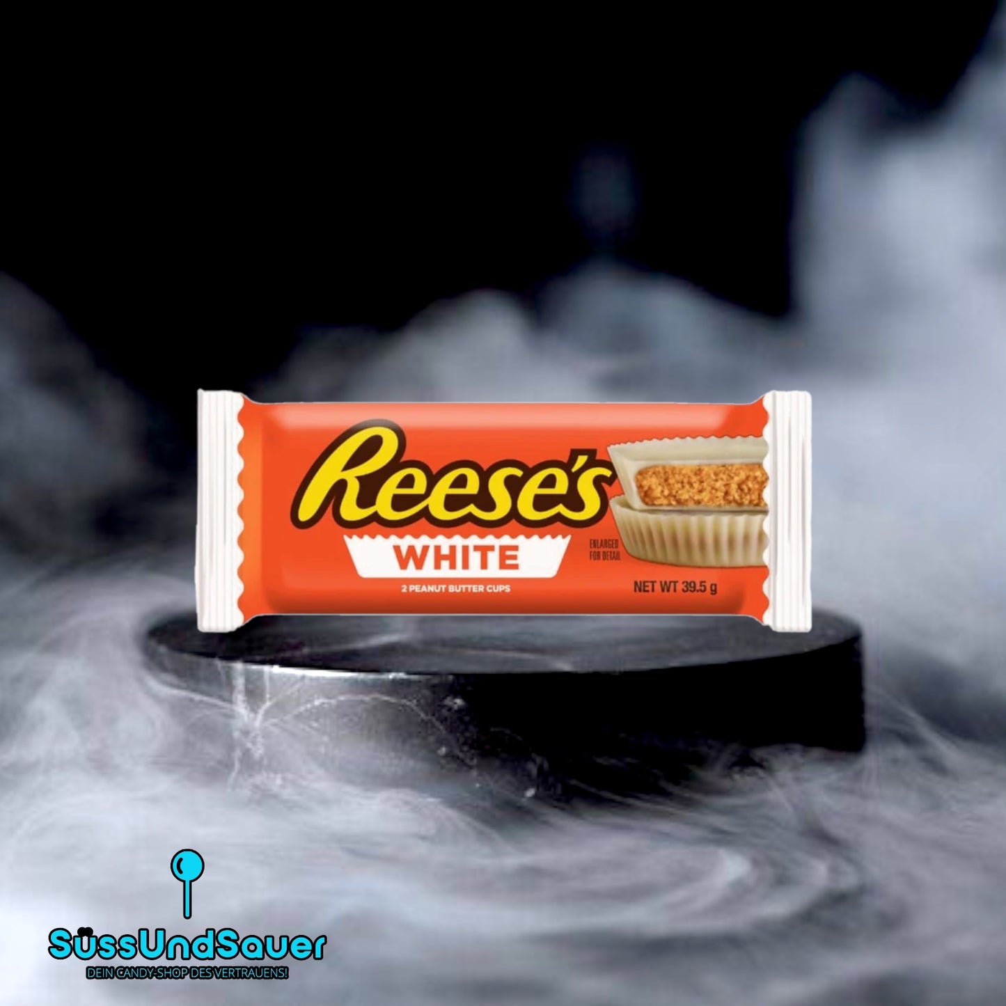 Reese‘s White Chocolate Peanut Butter Cup 39g MHD: 09/25