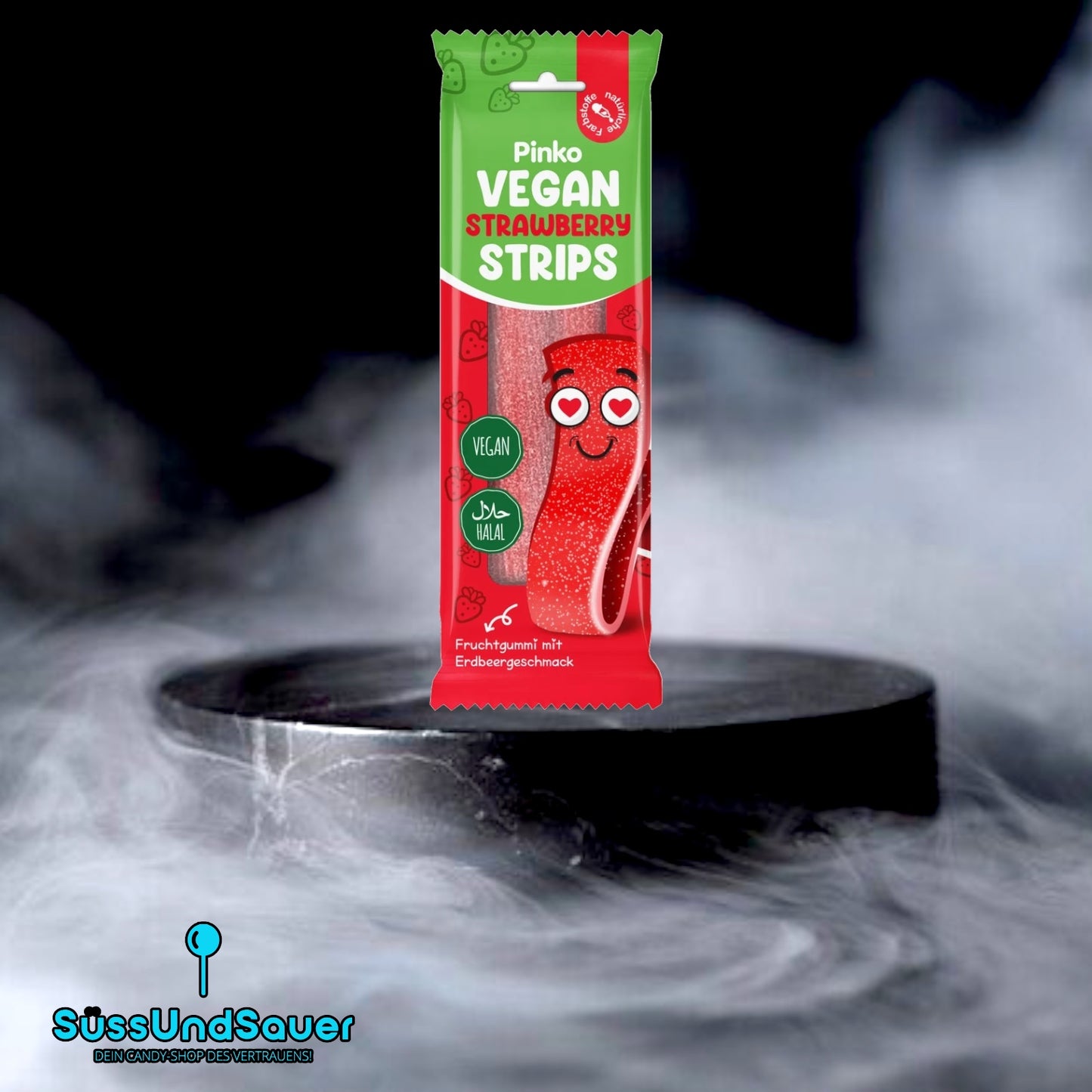 Pinko Vegan Strawberry Strips 160g