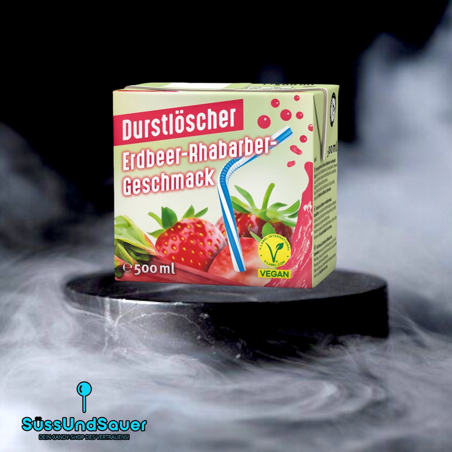 Durstlöscher Erdbeer/Rhabarber 500ml