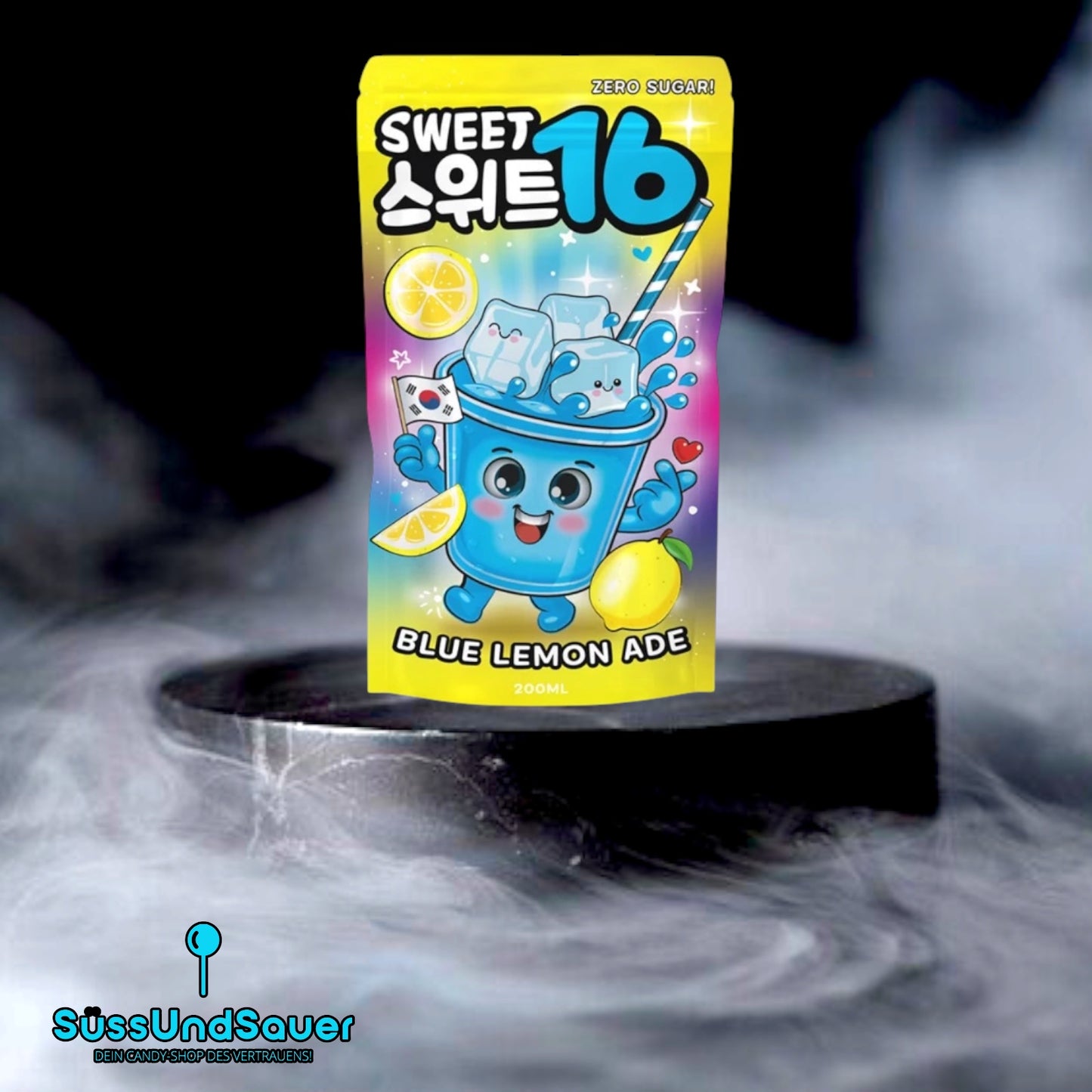 Sweet16 Blue Lemon Ade 200ml