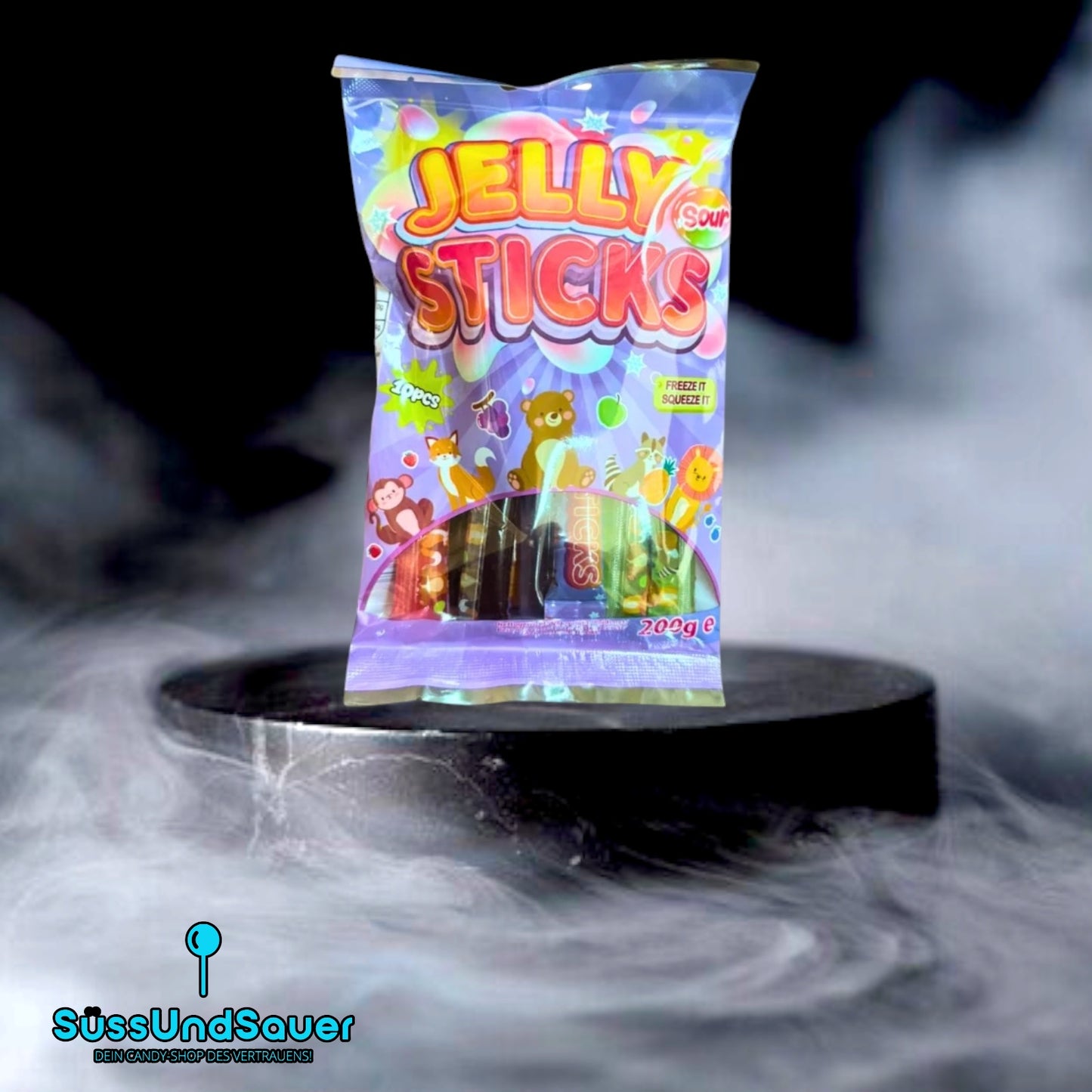 Jelly Sticks Sour 200g