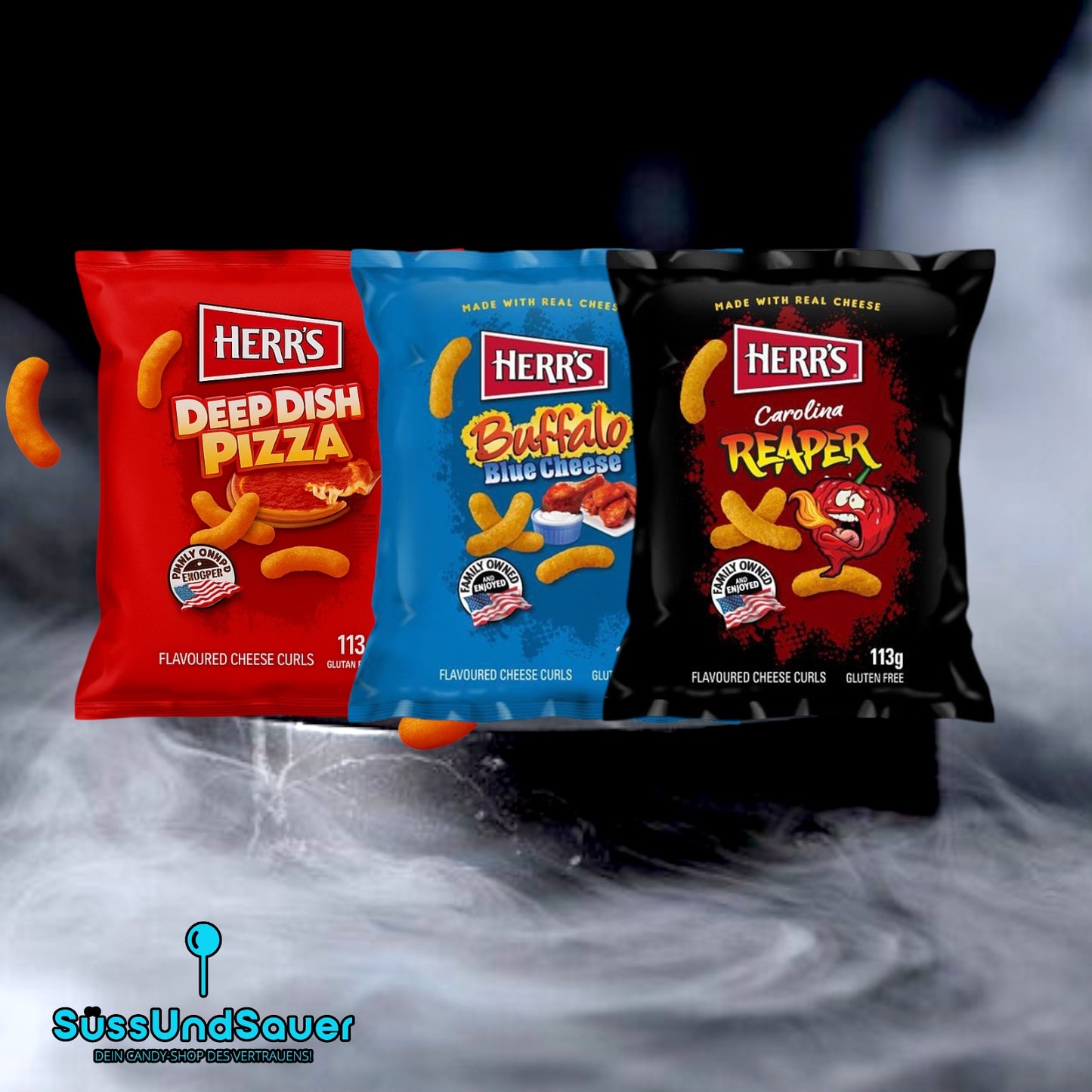 Mystery Herr‘s Chips 113g (Zufallssorte)