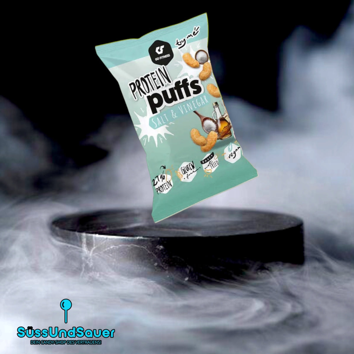 GoFitness Nutrition Protein Puffs Salt & Vinegar 50g