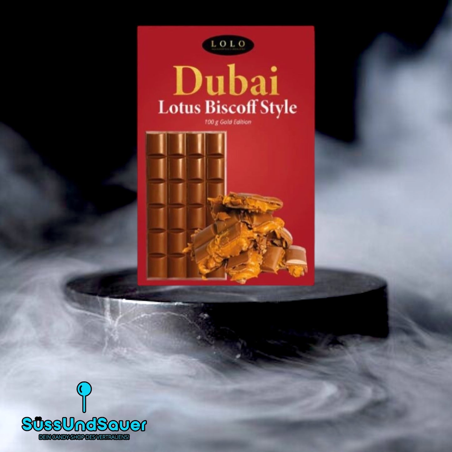 Lotus Dubai Chocolate Gold Pistachio & Knafeh 100g