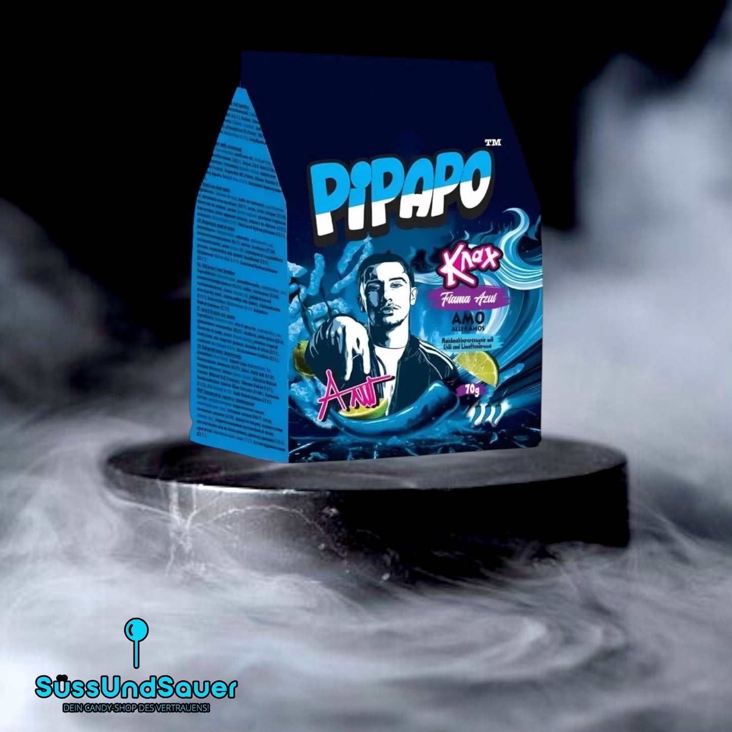 Pipapo Knax Flama Azul 70g