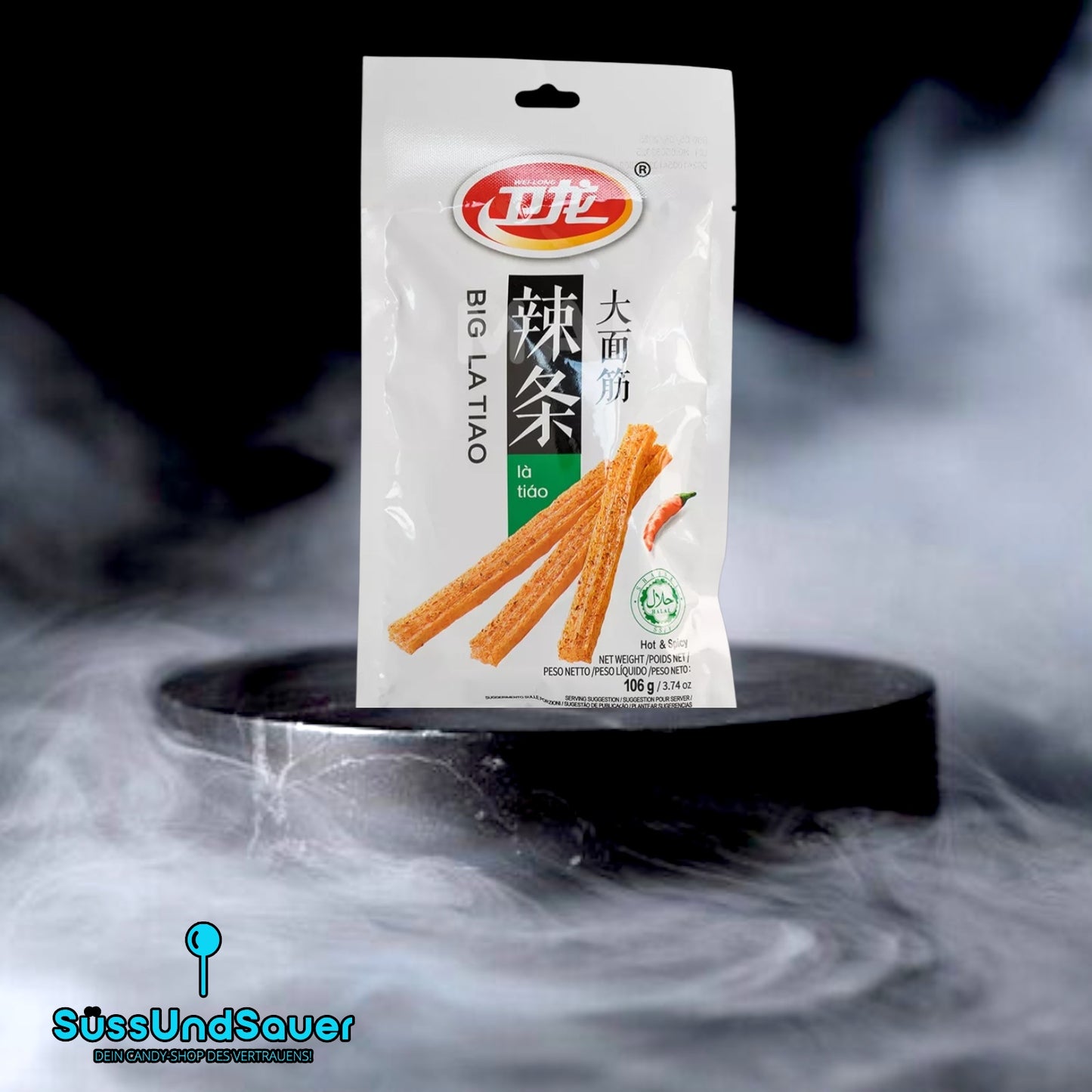 Wei Long Big Latiao Hot & Spicy 106g