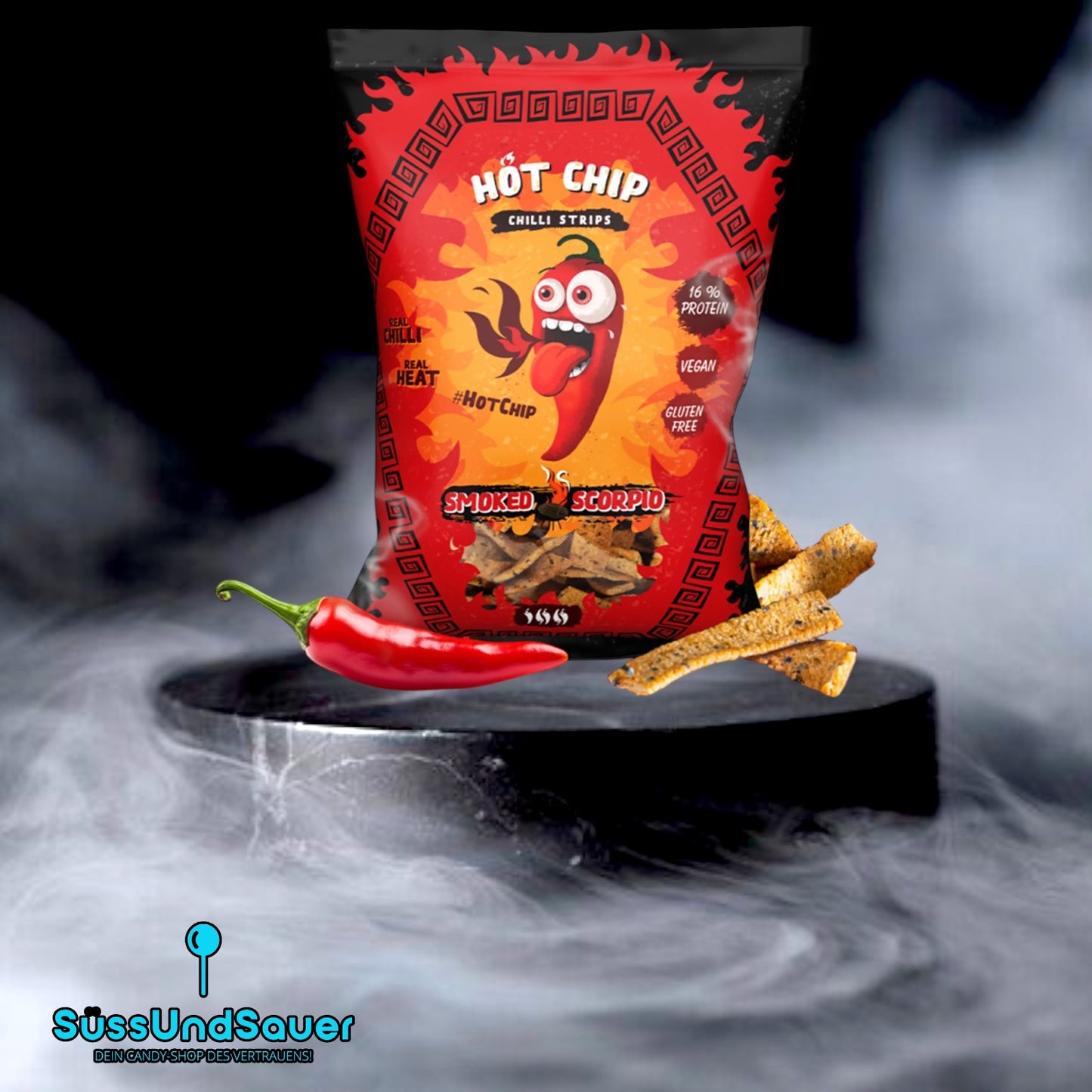 Chili Strips Smoked Scorpio 80g
