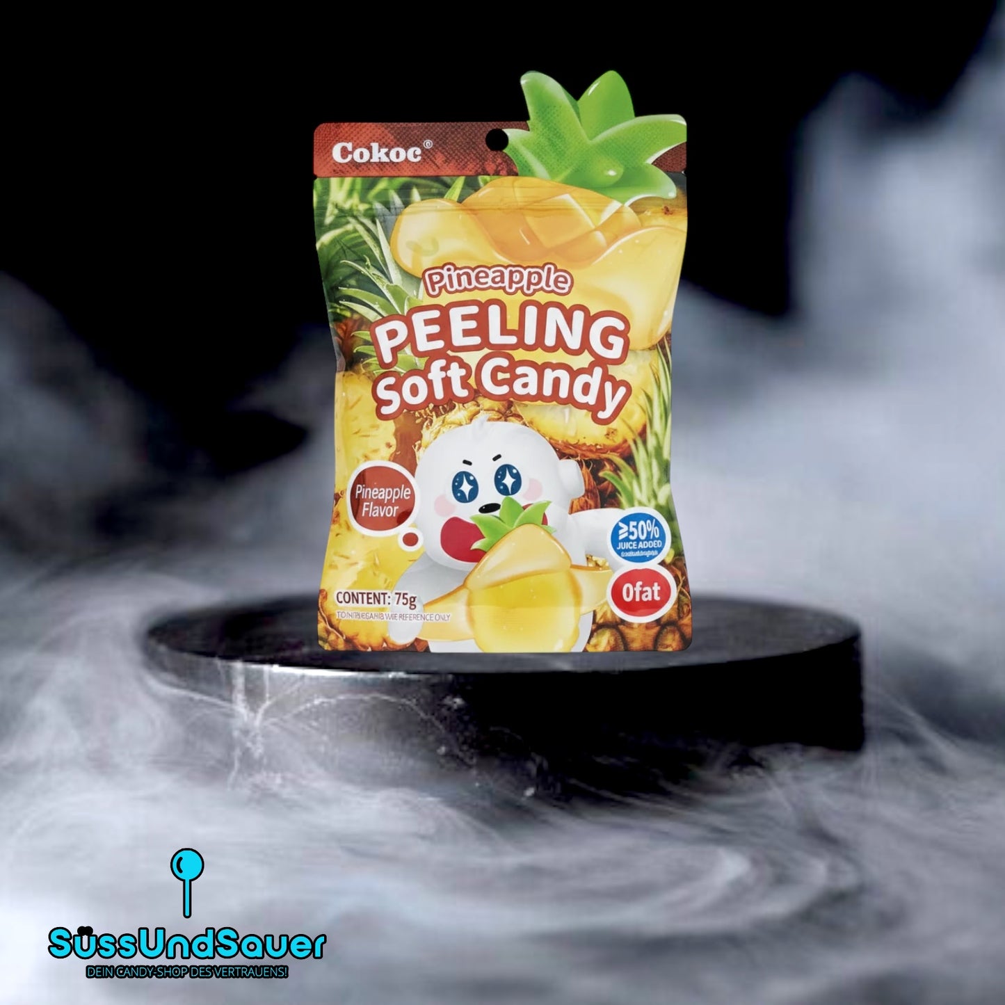 Cokoc Peeling Soft Candy Pineapple 75g