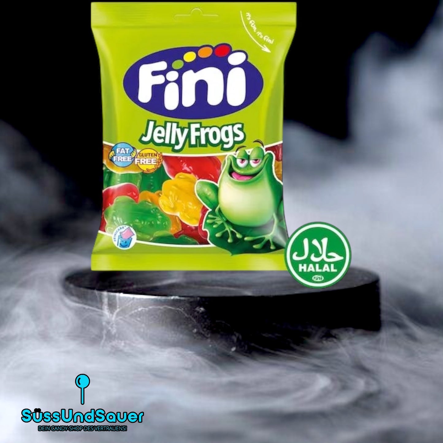 Fini Jelly Frogs 75g (Halal)