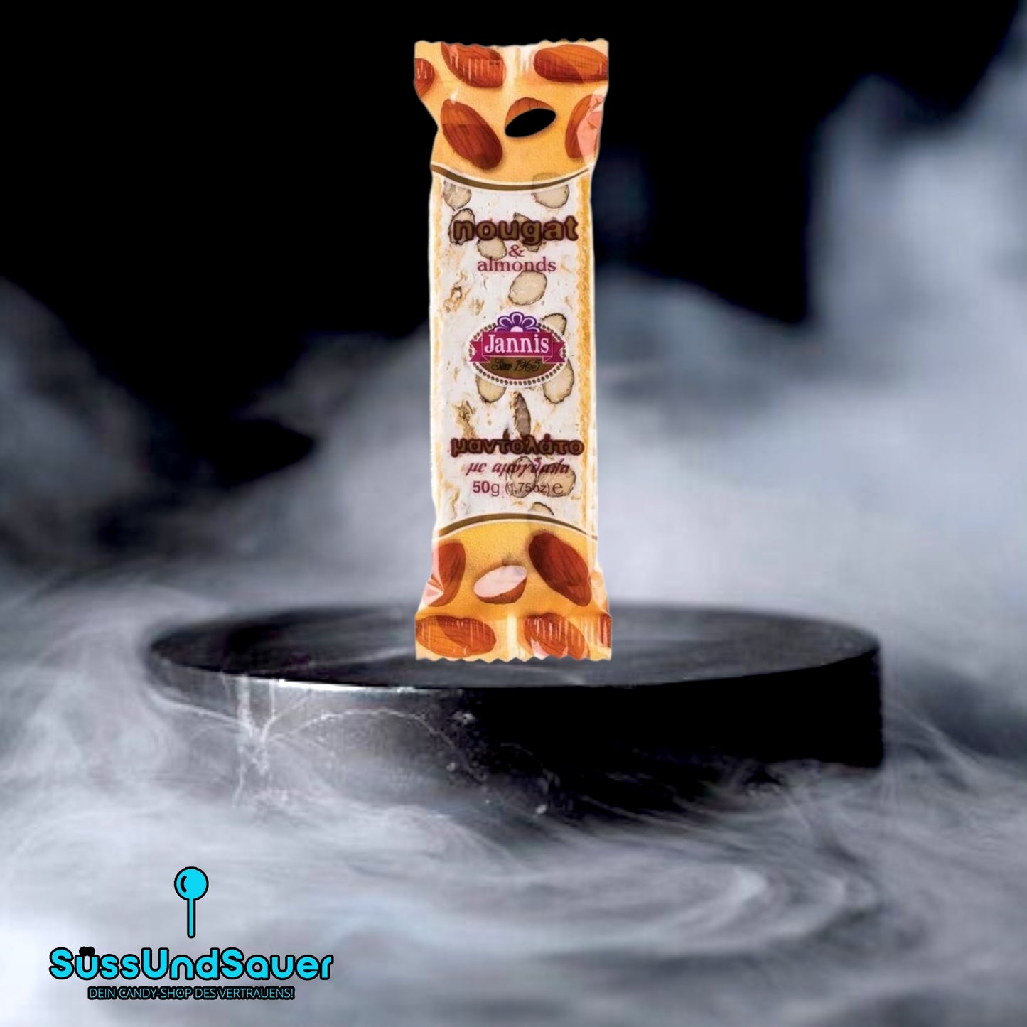 Jannis Almond Nougat Bar 50g