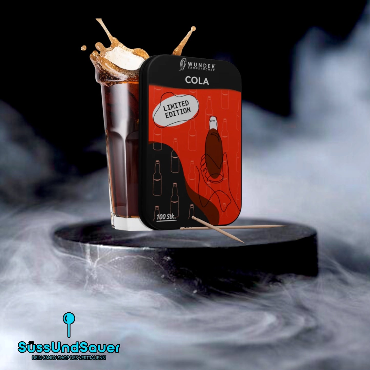 Wunder Zahnstocher Cola Limited Edition 100stk.