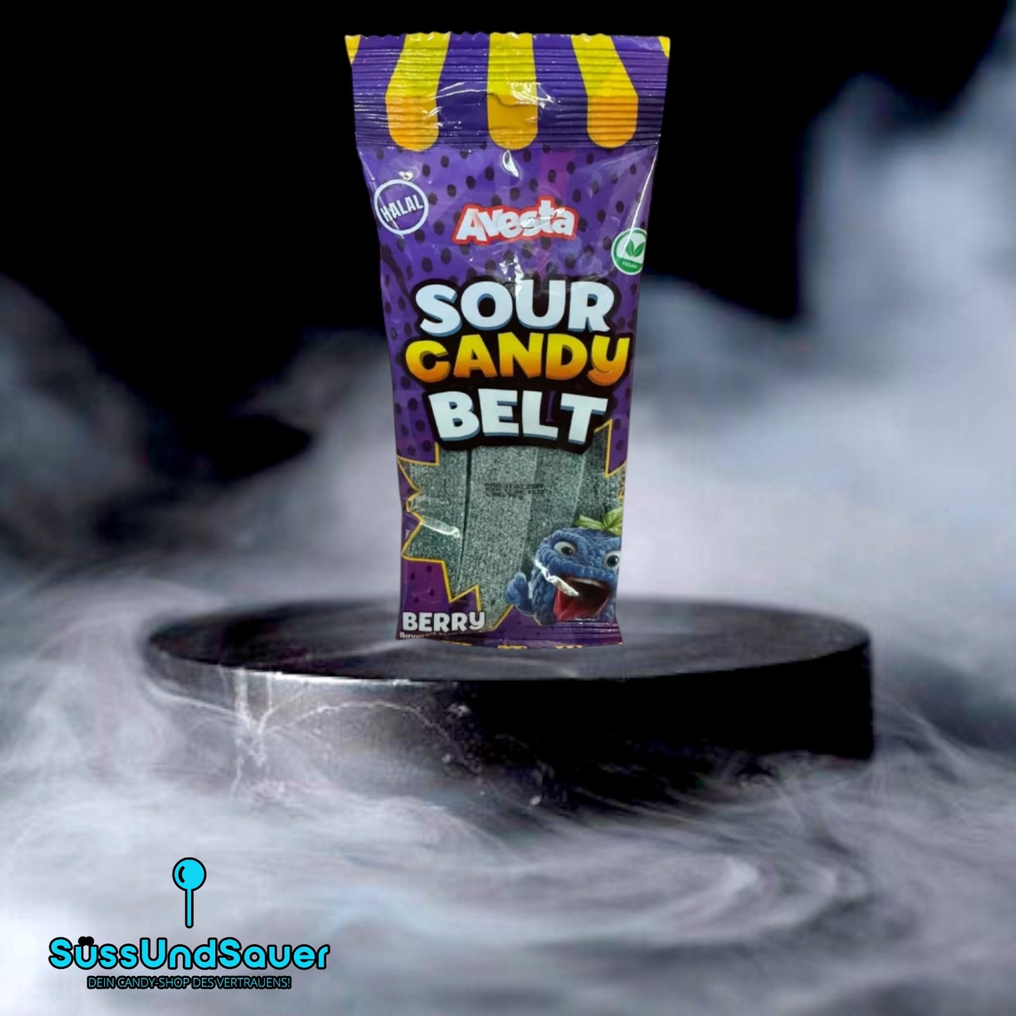 Avesta Sour Candy Belt Berry 70g