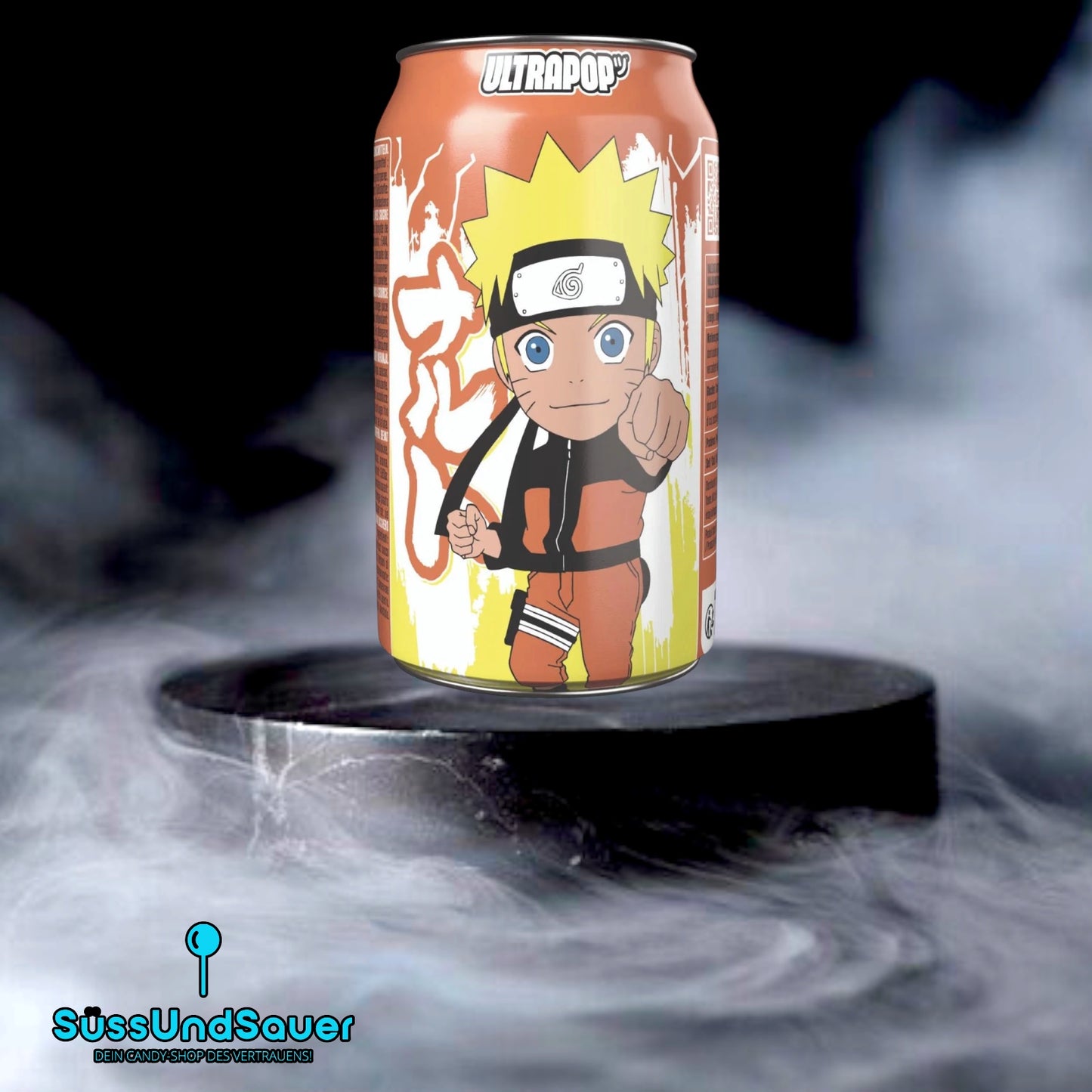 Ultrapop Naruto Sparkling Soda Orange 330ml