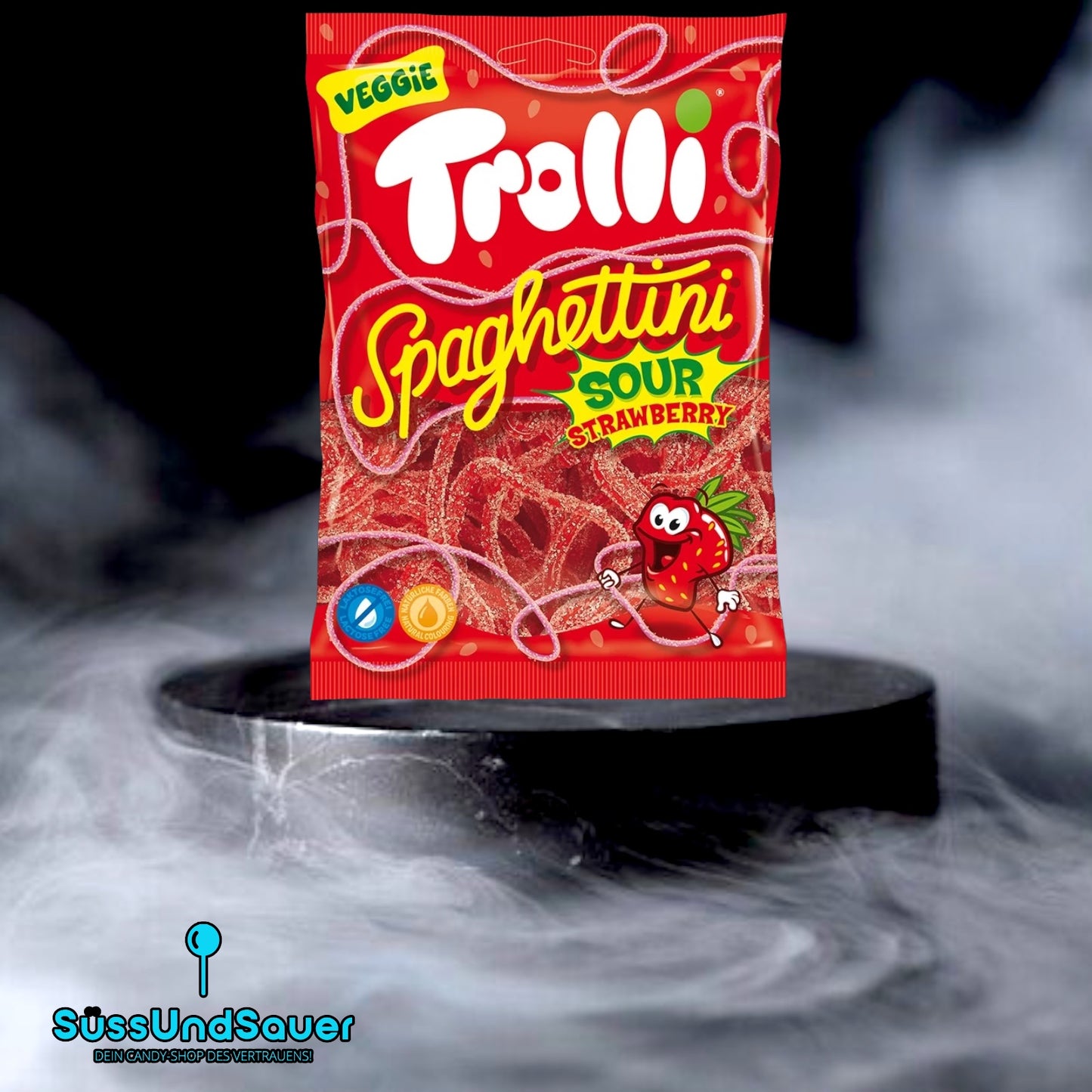 Trolli Spaghetti Strawberry Sour 100g