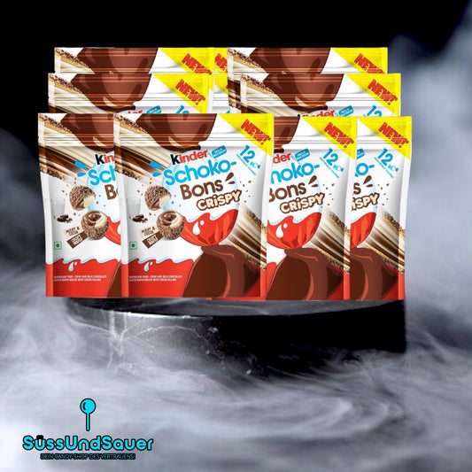 10er Bundle Kinder Schoko Bons Crispy 67,2g