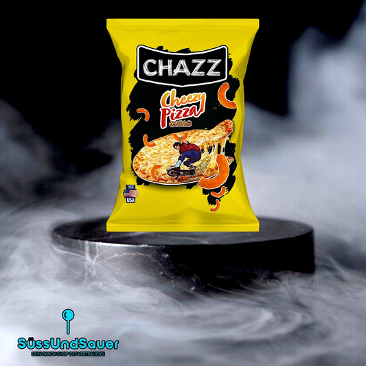 CHAZZ Chips Cheesy Pizza Curls 100g