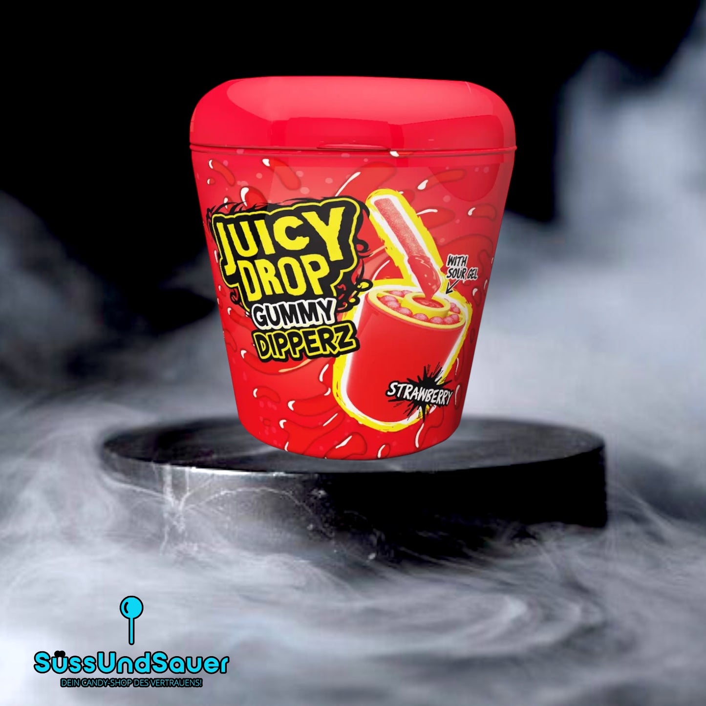 Juicy Drop Gummy Dipperz Strawberry 96g