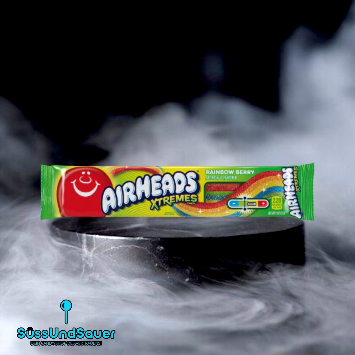 Airheads Xtremes Sour Belts Rainbow Berry 57g