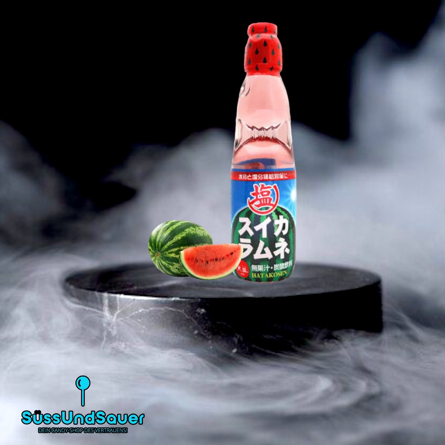 Hatakosen Ramune Watermelon 200ml