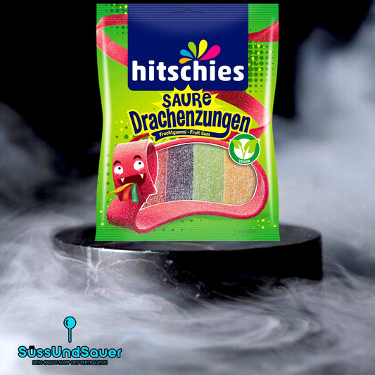 Hitschies Saure Drachenzungen Berry vegan 125g