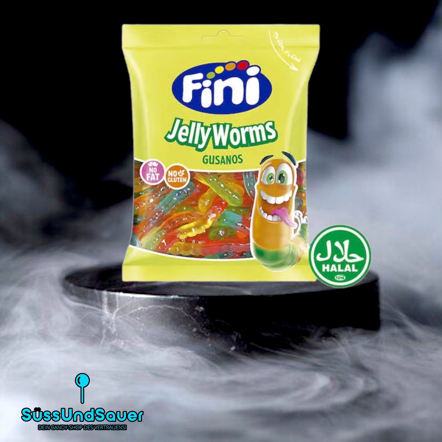 Fini Jelly Worms Sugar 75g (Halal)