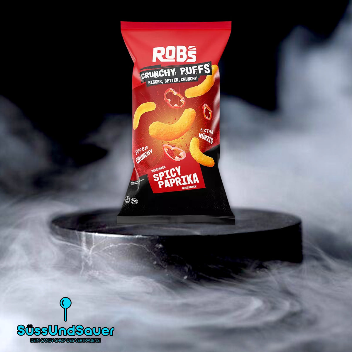 ROB‘s Crunchy Puffs Spicy Paprika 130g